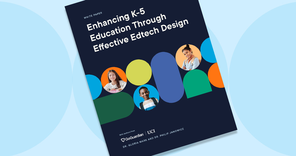 Enhancing K-5 Education Through Effective Edtech Design whitepaper cover