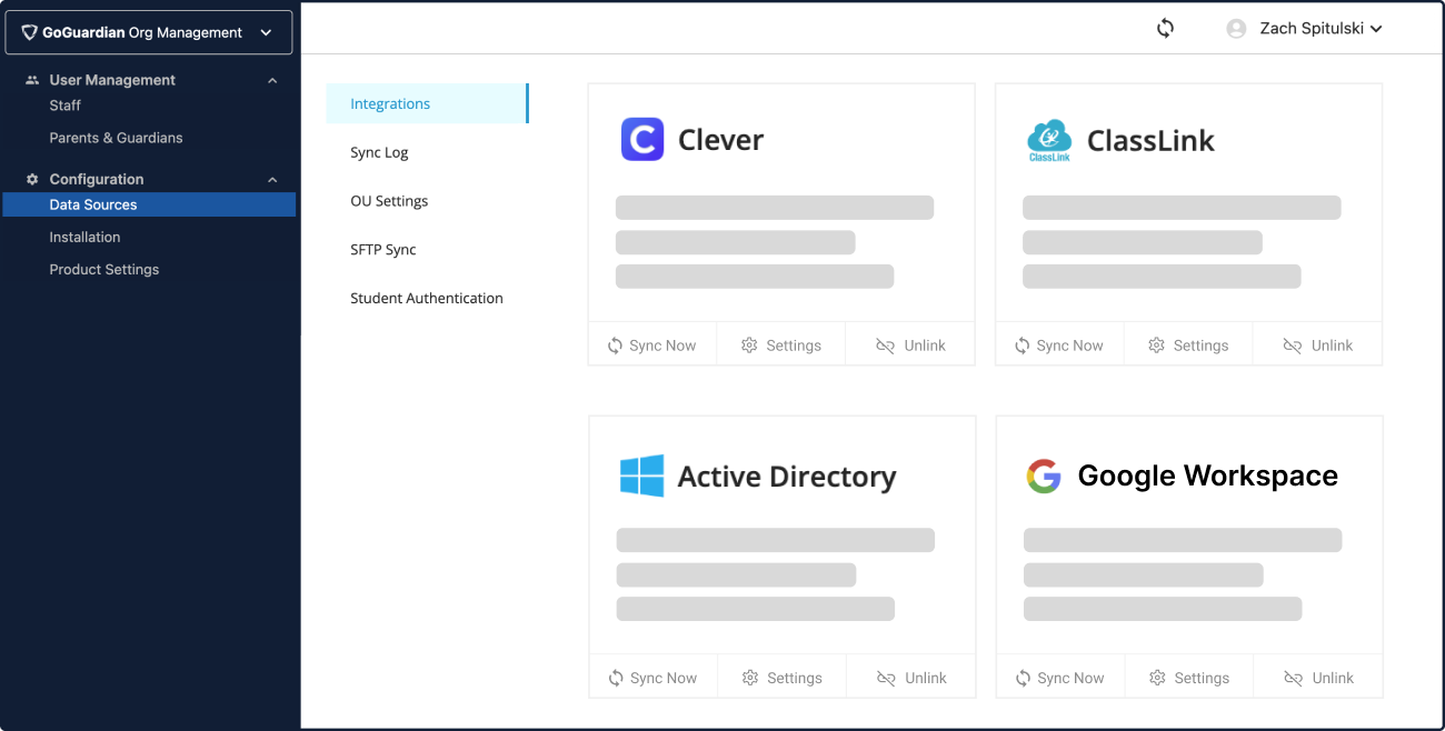 Admin Provisioning for Google, Clever, and Classlink