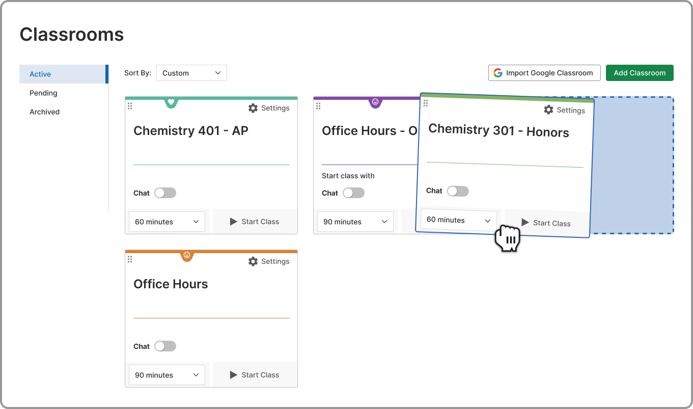 Enhancements to Drag and Drop