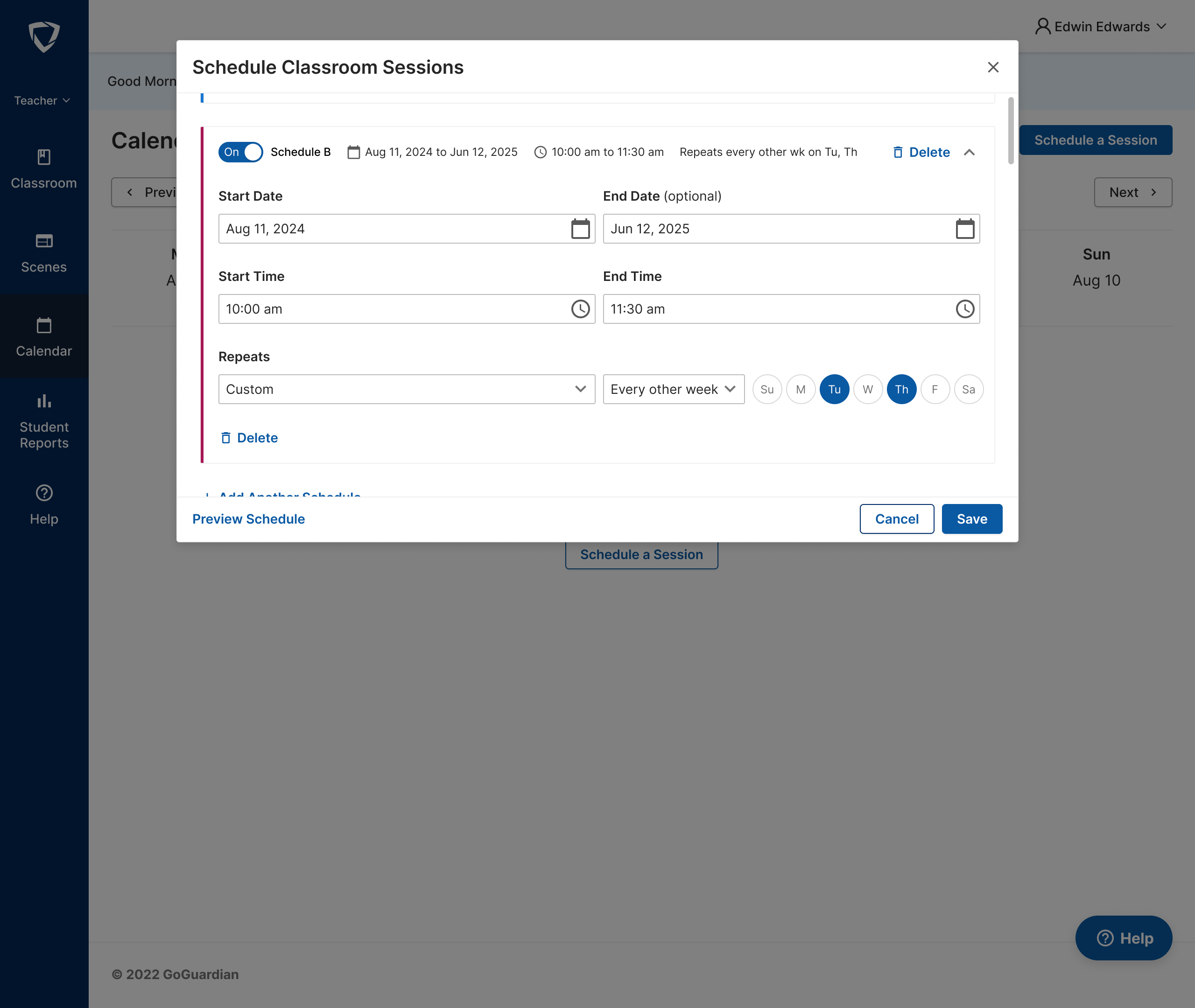 Flexible Scheduling for Every Classroom